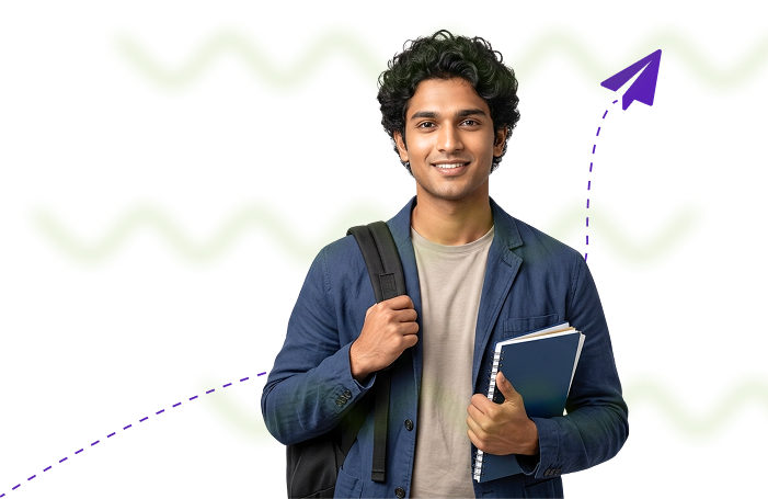 Student preparing to study in Europe